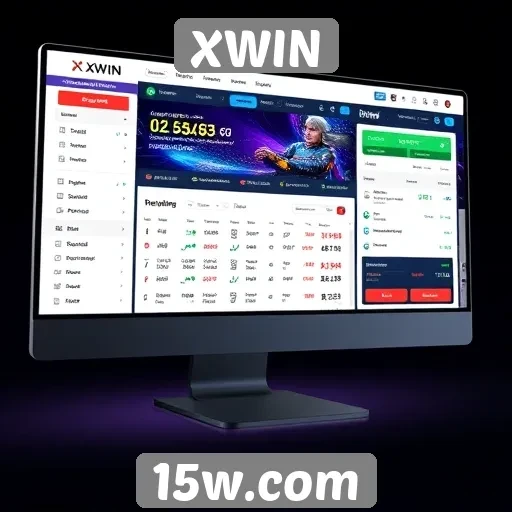 Análise da interface de usuário do site XWIN
